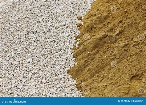 Pile Of Crushed Stone And Sand Stock Photo Image Of Crushed Building