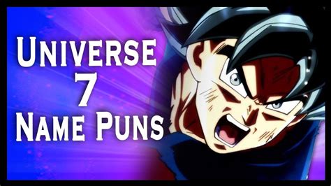 The dragon ball anime and manga franchise feature an ensemble cast of characters created by akira toriyama. All Universe 7 Name Puns in Dragon Ball - YouTube