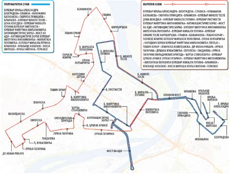 Mapa Beograda Sa Ulicama I Prevozom Superjoden