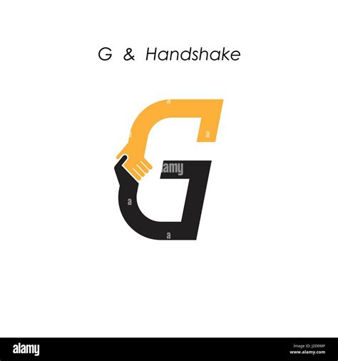 Creative G Letter Icon Abstract Logo Design Vector Templatebusiness