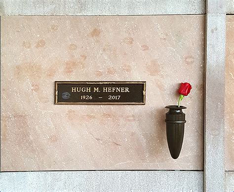 The Grave Of Hugh Hefner