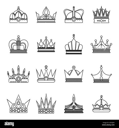 Crown Vector Stock Vector Images Alamy