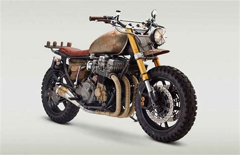 Zombie Apocalypse Motorcycle Customized For The Walking Dead