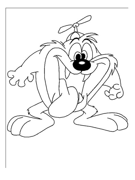 Tasmanian devil cartoon coloring pages are a fun way for kids of all ages to develop creativity, focus, motor skills and color recognition. Taz Coloring Pages - Coloring Factory