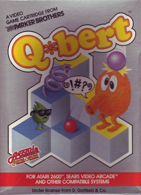 Atari 2600 Vcs Qbert Scans Dump Download Screenshots Ads Videos