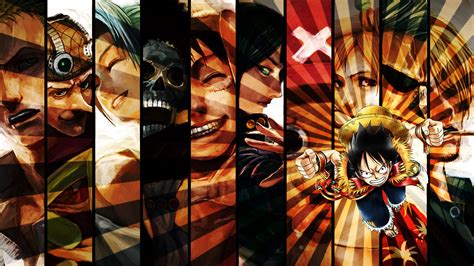 The beatles poster with black frame, one piece, anime, manga. One Piece HD Wallpaper | Background Image | 1920x1080 | ID ...