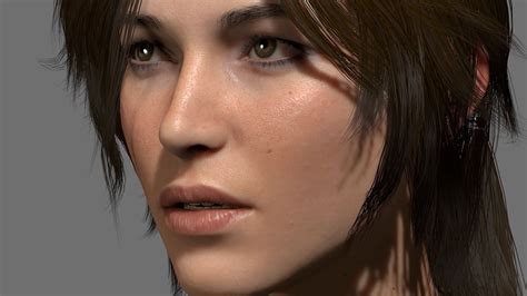 Face Closeup Rise Of The Tomb Raider Tomb Raider Lara Croft 1080p