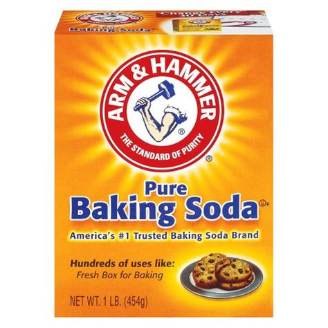 What if you're baking and you don't have either baking soda or baking powder on hand? Arm & Hammer Pure Baking Soda - 1lb : Target
