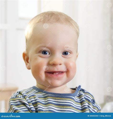 Portrait Year Old Boy Stock Photo Image Of Pretty Happy 30202260