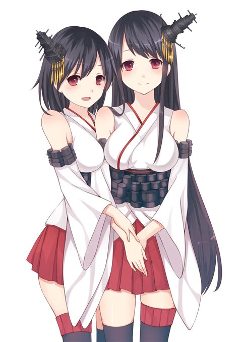 Yamashiro And Fusou Kantai Collection Drawn By He Danbooru