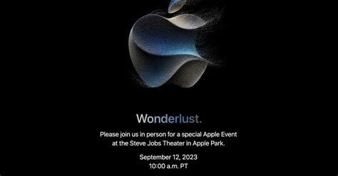 Apple Schedules September Event To Unveil New Iphone 15 Model Verve Times