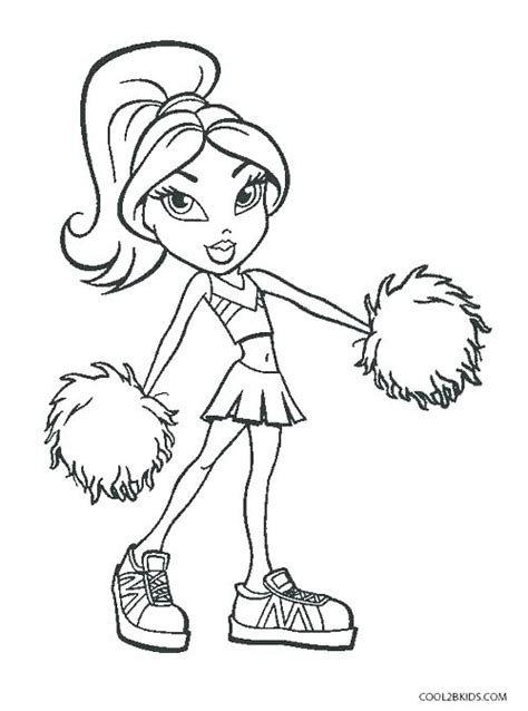 Cheer Coloring Pages Printable Coloring Pages