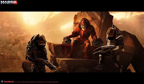 The Cartoon Concept Art Of Mass Effect And Dragon Age