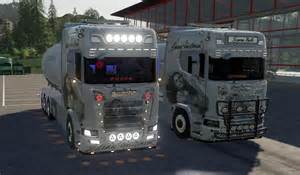 Fs19 Scania Ng Bulk And Trailer V11 Farming Simulator