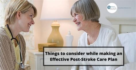 Things To Consider While Making An Effective Post Stroke Care Plan