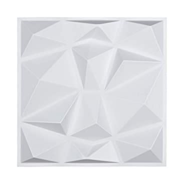 Art3d decorative 3d wall panels in diamond design, 12x12 matt white (33 pack) 4.6 out of 5 stars 583. Art3d Decorative 3D Wall Panels in Diamond Design,30x30cm Matt White (33 Pack): Amazon.co.uk ...