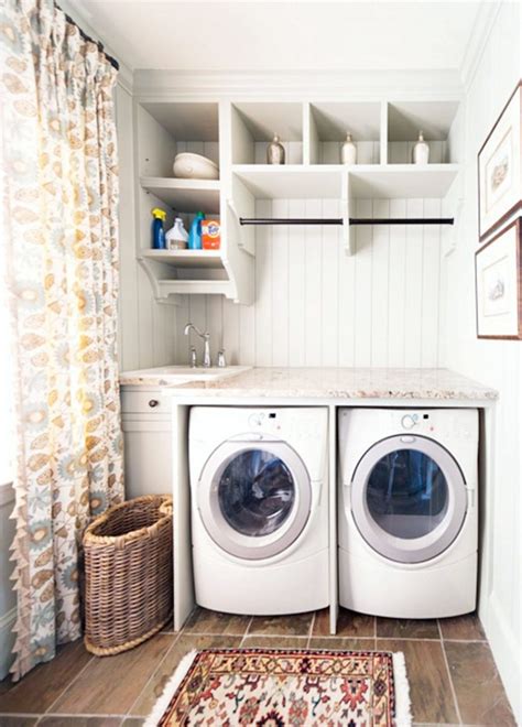 15 Best And Functional Small Laundry Room Designs With Drying Space