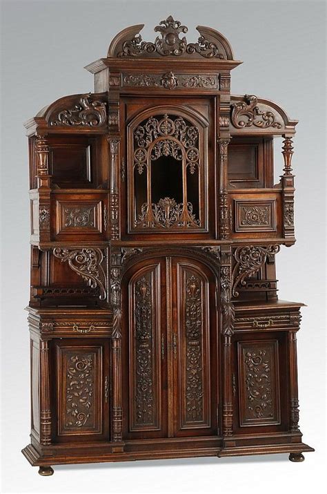 Enjoy free shipping on most stuff, even big stuff. 19th c. Renaissance Revival walnut cabinet | Renaissance ...