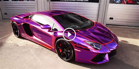 Do You Like This Purple Lamborghini Aventador Lp700 4