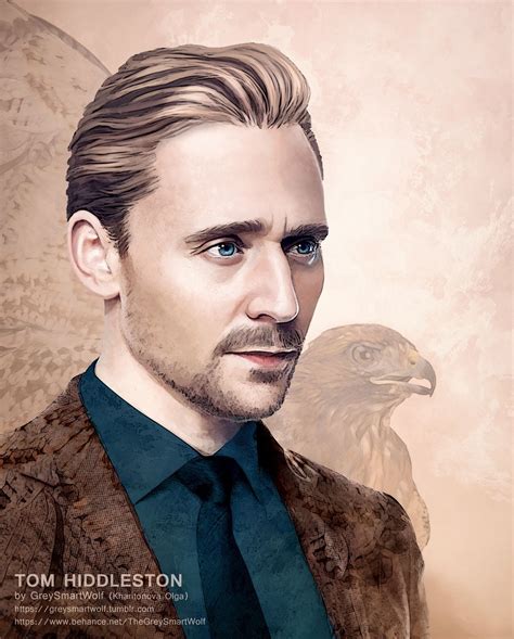 Tom Hiddleston Artwork By Greysmartwolftumblr
