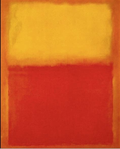 Orange Red Yellow Mark Rothko Be The Beauty