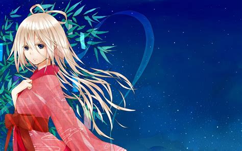 Vocaloid Girl Kimono Wallpaper Hd Anime 4k Wallpapers Images