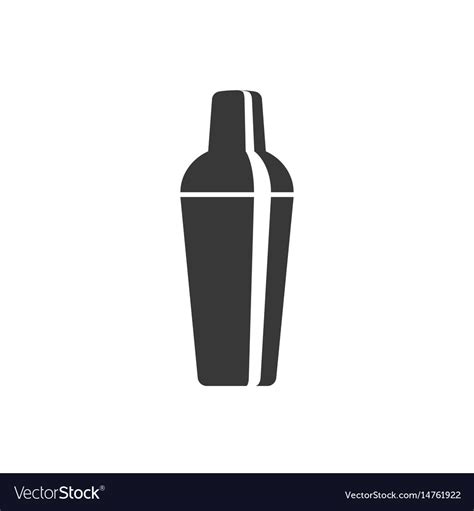 Cocktail Shaker Icon Royalty Free Vector Image