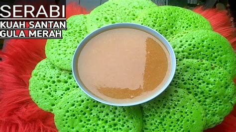 Sekiranya anda menginginkan waktu istirahat anda ditemani minuman dingin yang menyegarkan, cobalah resep es cincau gula merah santan berikut ini. Serabi Kuah Santan Gula Merah - YouTube