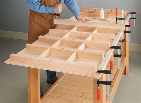 Torsion Box Workbench Woodworking Project Woodsmith Plans