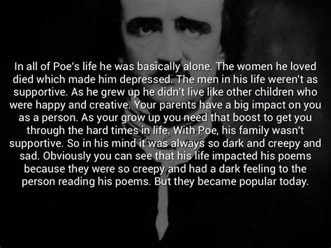The Tragic Life Of Edgar Allan Poe By Onaza Latif