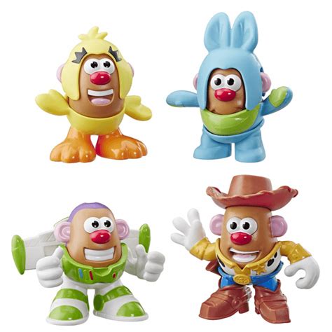 Disney Toy Story 4 Mini Mr Potato Head 4 Pack