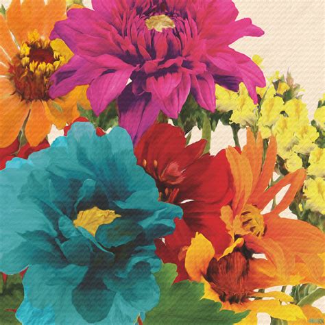 Pop Art Flowers Ii Canadian Art Prints And Winn Devon Art Group Inc