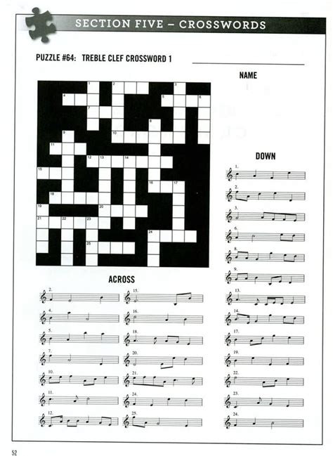 Play the daily crossword puzzle from dictionary.com and grow your vocabulary and improve your language skills. FREE Printable Music Notes Crossword Puzzle | Music : FREE ...