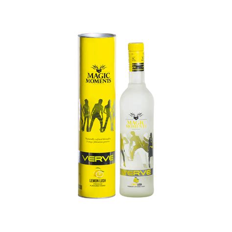 M2 Magic Moments Verve Lemon Lush Premium Flavoured Vodka - Gold ...