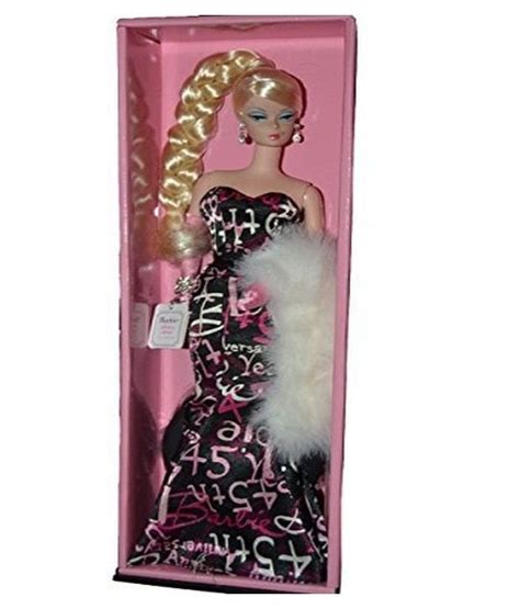 Mattel Silkstone 45th Anniversary Barbie Bfmc Collection Buy Mattel Silkstone 45th