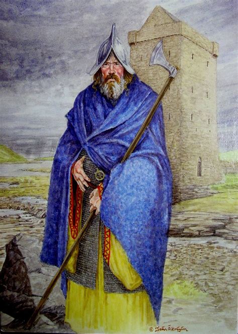 Gallowglass A Finales Del Siglo Xvi Ancient Ireland Irish Warrior