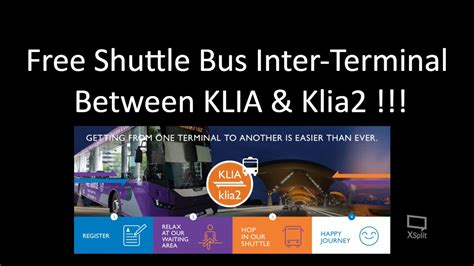 Information about the klia2 terminal in kuala lumpur international airport. Free Shuttle Bus Inter Terminal Between KLIA & Klia2 - YouTube