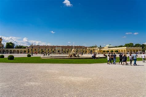 Schonbrunn Palace In Vienna Wien Austria Editorial Photo Image Of