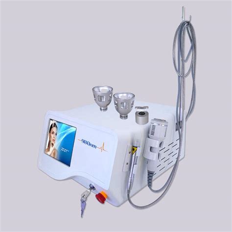 Portable Pianless 980nm Diode Laser Vascular Therapy Machine 40w Spider
