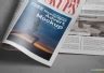 Help your newspaper mockup stand out from the crowd. Free Tabloid Newspaper Mockup | ZippyPixels