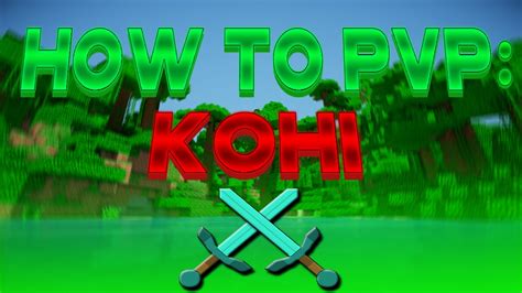 How To Pvp In Minecraft Potpvpkohi Youtube