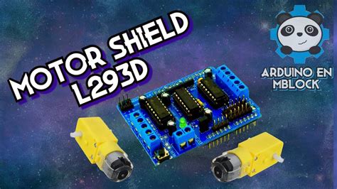 Arduino En Mblock Motor Shield L293d Youtube