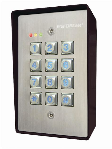 Enforcer Sk 1123 Sq Access Control Keypad From Seco Larm Usa Inc