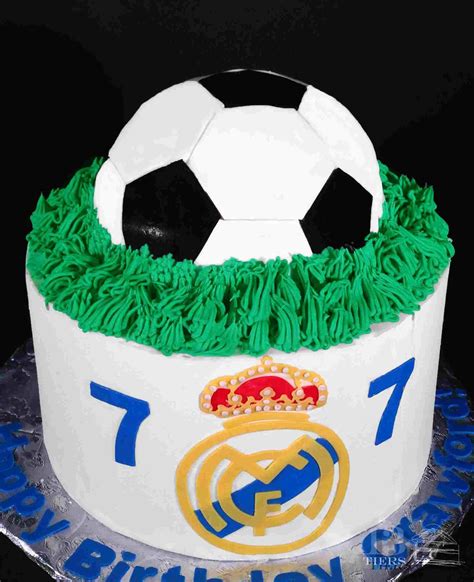 Real Madrid Cake Decorations Soccer Cake Real Madrid Cake Cake