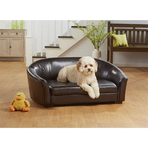 Enchanted Home Pet Lily Dorchester Storage Dog Sofa With Cushion