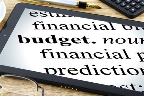 In order to create a successful budget, everything should be accounted for, from large expenses like your mortgage and car payment to smaller expenses like your gym membership and netflix subscription. Budget - Free of Charge Creative Commons Tablet Dictionary ...