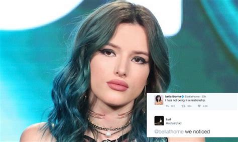 Twitter Mocks Bella Thorne For Saying She Hates Being Single