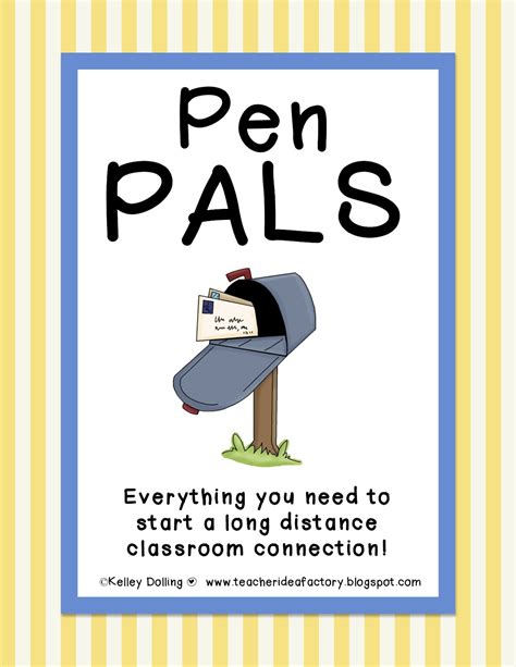 Teacher Idea Factory The Perfect Pen Pal Pair Up Event