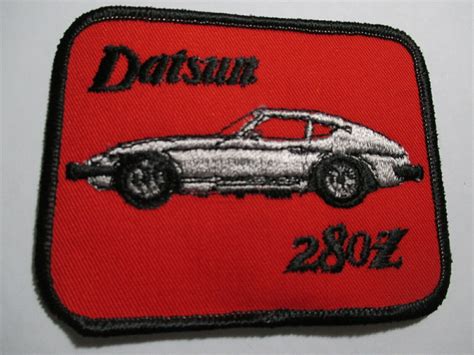 Datsun 280z Patch Muscle Car Hot Rod Roadster Vintage Original Rare Nos