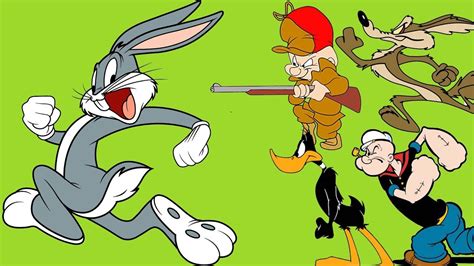 Grandes Dibujos Animados ClÁsicos Bugs Bunny El Pato Lucas Popeye